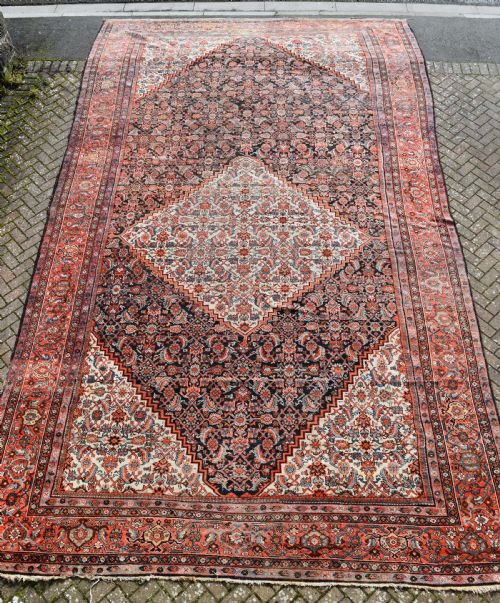 a very large antique ferahan carpet 646x379cm - CATEGORY: ANTIQUE RUGS - DATED 1900