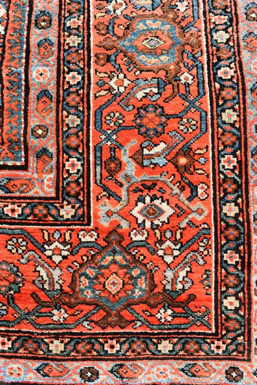 A VERY LARGE ANTIQUE FERAHAN CARPET 646X379CM - ADDITIONAL PHOTO 7