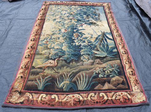 an 18th century flemish tapestry fragment 250x150 cm - CATEGORY: ANTIQUE RUGS - DATED 18TH CENTURY