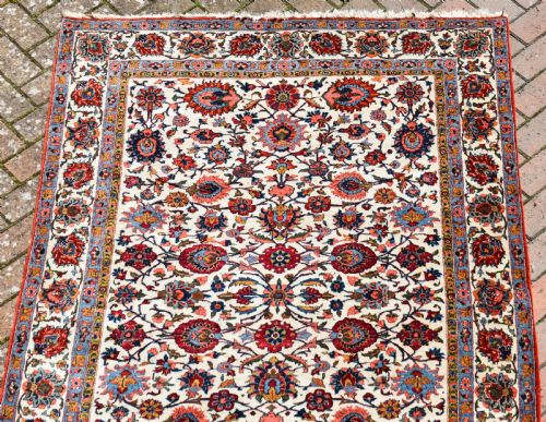 FINE ANTIQUE QUM RUG 200X137CM - ADDITIONAL PHOTO 7