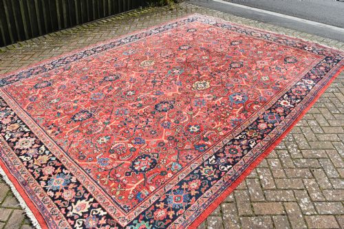 AN OLD MUSCHABAD MAHAL CARPET 410X295 CM - ADDITIONAL PHOTO 2
