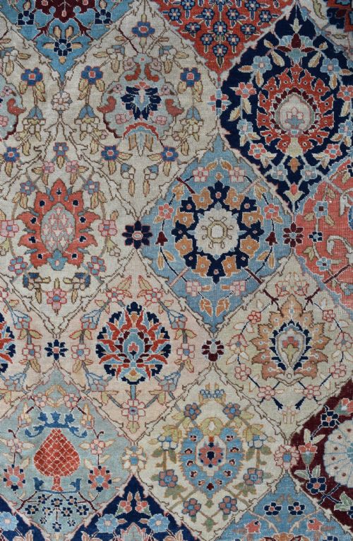 ANTIQUE TABRIZ SMALL ROOMSIZE CARPET 306X207 CM - ADDITIONAL PHOTO 2