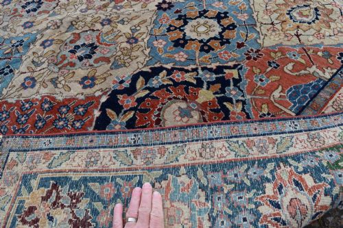 ANTIQUE TABRIZ SMALL ROOMSIZE CARPET 306X207 CM - ADDITIONAL PHOTO 8