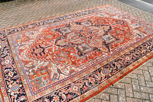 ANTIQUE HERIZ CARPET 343X229 CM - ADDITIONAL PHOTO 3