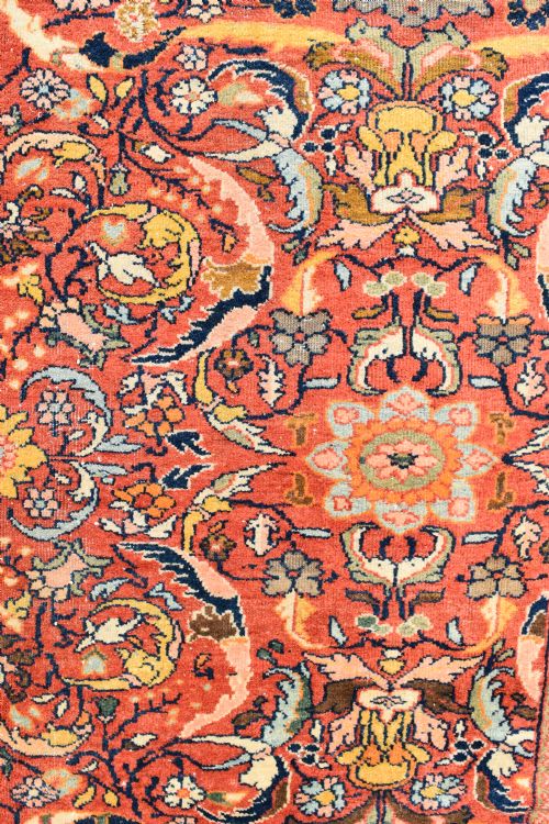 VERY LARGE ANTIQUE MAHAL COUNTRY HOUSE CARPET 570X376 CM - ADDITIONAL PHOTO 6
