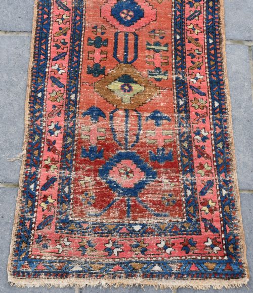 ANTIQUE GORRAVAN NARROW COUNTRY HOUSE RUNNER 260X71CM - ADDITIONAL PHOTO 1