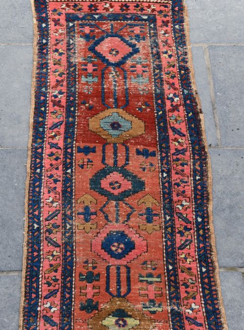 ANTIQUE GORRAVAN NARROW COUNTRY HOUSE RUNNER 260X71CM - ADDITIONAL PHOTO 2
