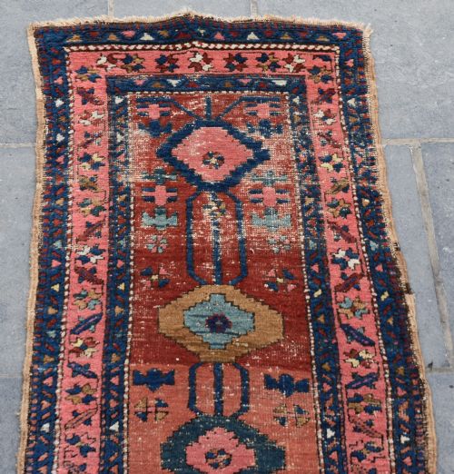 ANTIQUE GORRAVAN NARROW COUNTRY HOUSE RUNNER 260X71CM - ADDITIONAL PHOTO 3