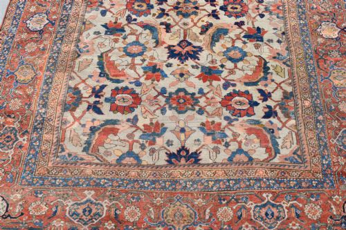 AN ANTIQUE MAHAL COUNTRY HOUSE CARPET CARPET 310X247CM - ADDITIONAL PHOTO 3