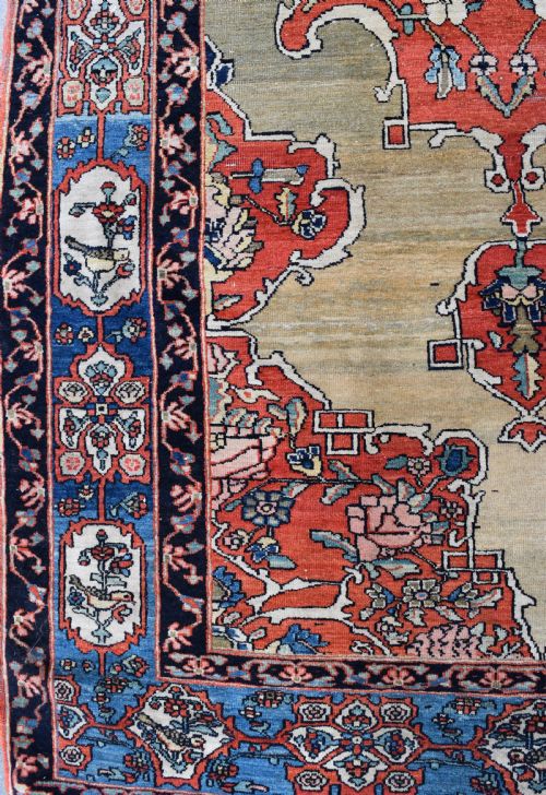 A SUPER FINE SAROUK FERAHAN RUG 230X126CM - ADDITIONAL PHOTO 1