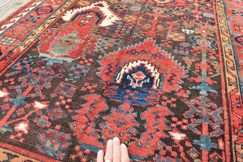 RARE KURDISH SAUG BULAK RUG 239X122CM - ADDITIONAL PHOTO 2