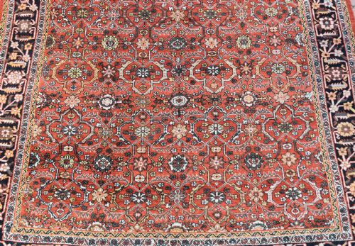 A GOOD ANTIQUE MAHAL ROOM SIZE CARPET 430X306 CM - ADDITIONAL PHOTO 1