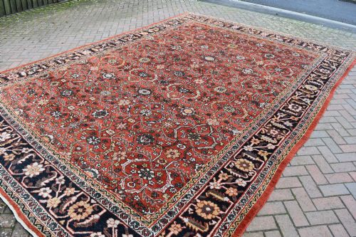 A GOOD ANTIQUE MAHAL ROOM SIZE CARPET 430X306 CM - ADDITIONAL PHOTO 4