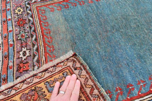 AN ANTIQUE MUDJUR PRAYER 170X128 CM - ADDITIONAL PHOTO 5