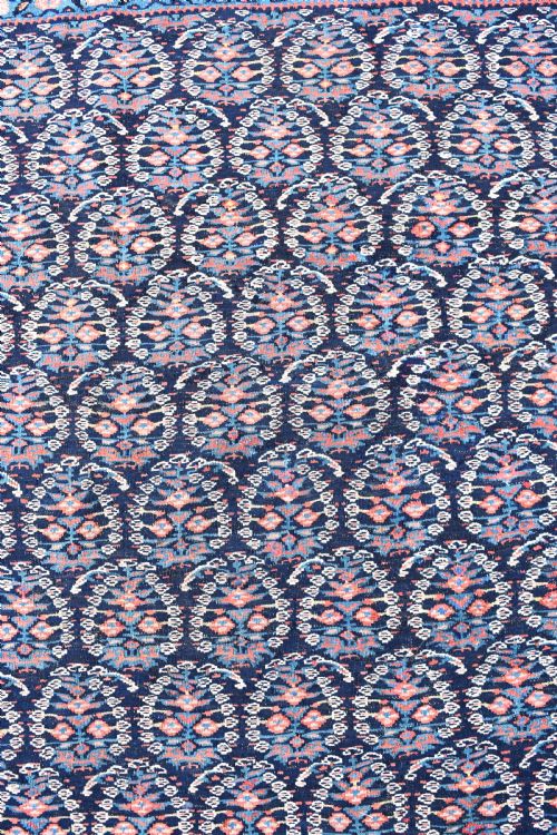 A GOOD ANTIQUE SENNEH KURD KILIM 176X146CM - ADDITIONAL PHOTO 1