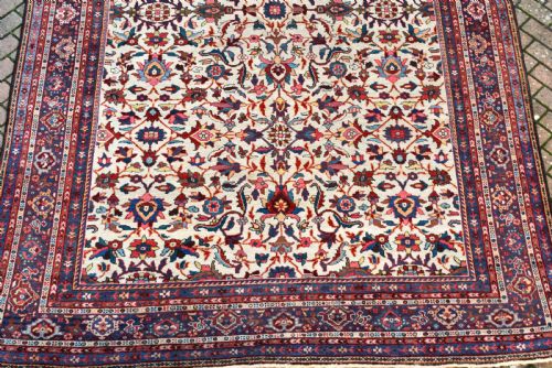 FINE ANTIQUE MAHAL ROOM SIZE CARPET 374X260CM - ADDITIONAL PHOTO 5