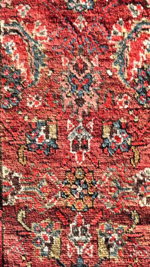 VERY NARROW ANTIQUE RUNNER 379X44CM - ADDITIONAL PHOTO 1