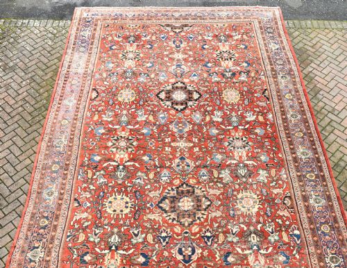 ANTIQUE OVERSIZE MAHAL CARPET 597X345CM - ADDITIONAL PHOTO 2
