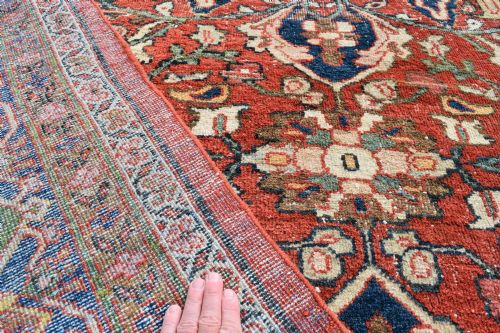 ANTIQUE OVERSIZE MAHAL CARPET 597X345CM - ADDITIONAL PHOTO 8