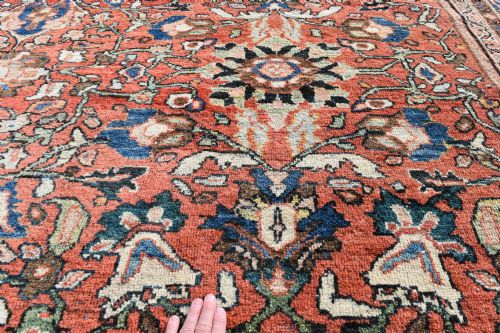 ANTIQUE OVERSIZE MAHAL CARPET 597X345CM - ADDITIONAL PHOTO 9