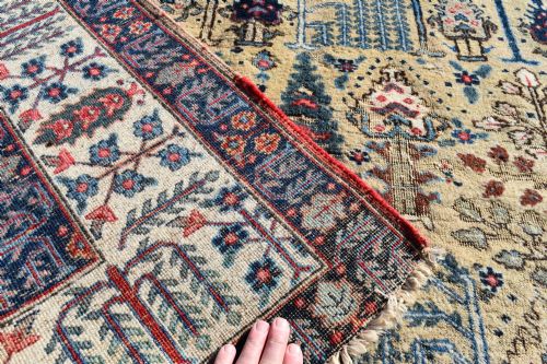 ANTIQUE TABRIZ SMALL CARPET 277X190CM - ADDITIONAL PHOTO 5