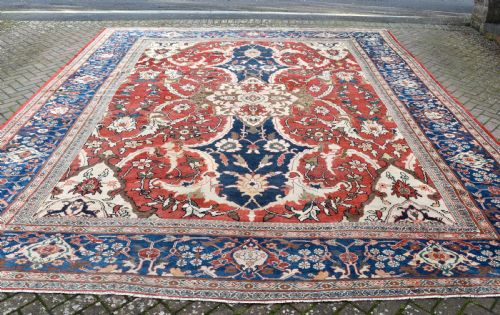 ANTIQUE ZIEGLER MAHAL CARPET 486X414 CM - ADDITIONAL PHOTO 5