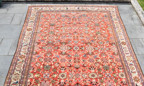 AN ANTIQUE MAHAL CARPET 380X310 CM - ADDITIONAL PHOTO 2