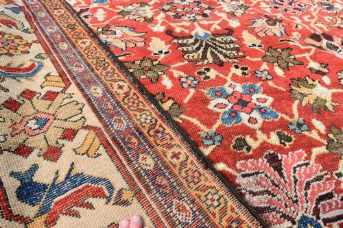 AN ANTIQUE MAHAL CARPET 380X310 CM - ADDITIONAL PHOTO 5
