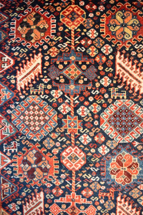 ANTIQUE SHEKARLU QASGAI CARPET 288X168CM - ADDITIONAL PHOTO 2
