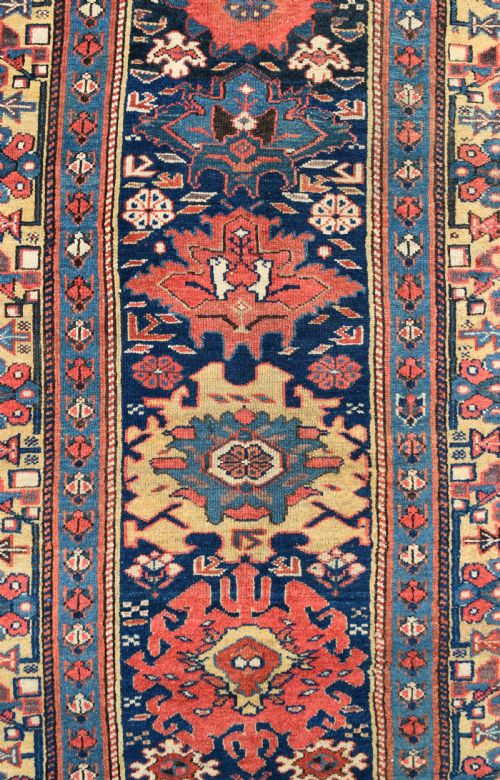 ANTIQUE KURDISH RUNNER 440X96 CM - ADDITIONAL PHOTO 2