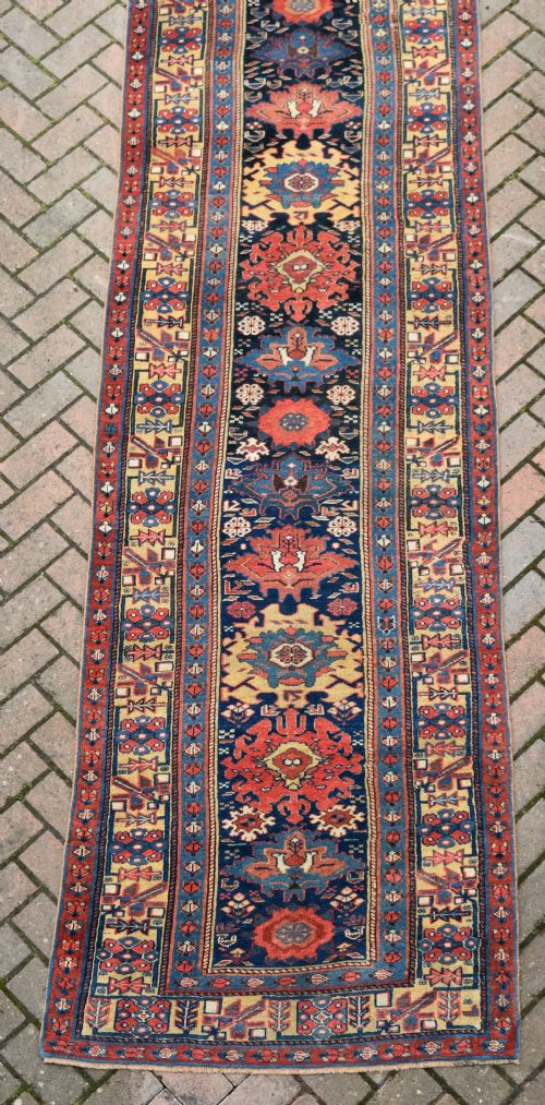 ANTIQUE KURDISH RUNNER 440X96 CM - ADDITIONAL PHOTO 3
