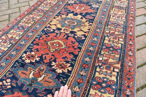 ANTIQUE KURDISH RUNNER 440X96 CM - ADDITIONAL PHOTO 5
