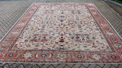 FINE ANTIQUE ZIEGLER CARPET 405X321 CM - ADDITIONAL PHOTO 1