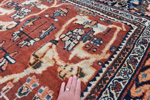 ANTIQUE MAHAL CARPET 413X310 CM - ADDITIONAL PHOTO 8