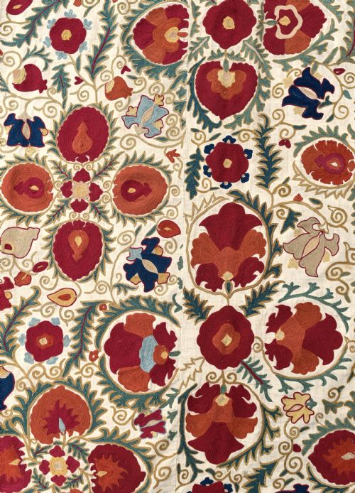 FINE ANTIQUE BUKHARA SUZANI 258X168CM - ADDITIONAL PHOTO 3