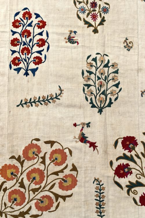 ANTIQUE BUKHARA NIM SUZANI 154X109 CM - ADDITIONAL PHOTO 1