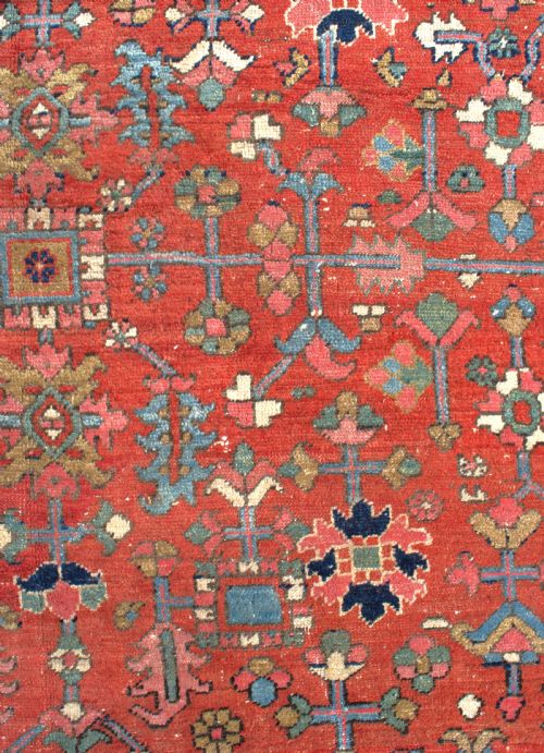 ANTIQUE HERIZ CARPET 377X244 CM - ADDITIONAL PHOTO 2