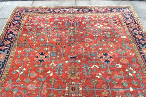 ANTIQUE HERIZ CARPET 377X244 CM - ADDITIONAL PHOTO 4