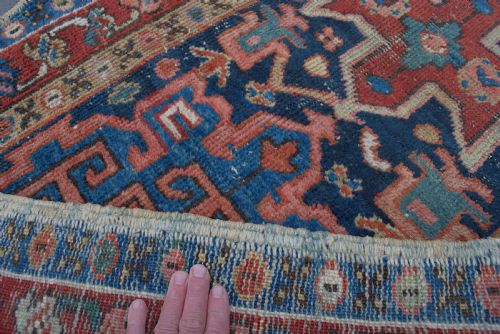 AN ANTIQUE GORRAVAN NARROW RUNNER 268X77 CM - ADDITIONAL PHOTO 4