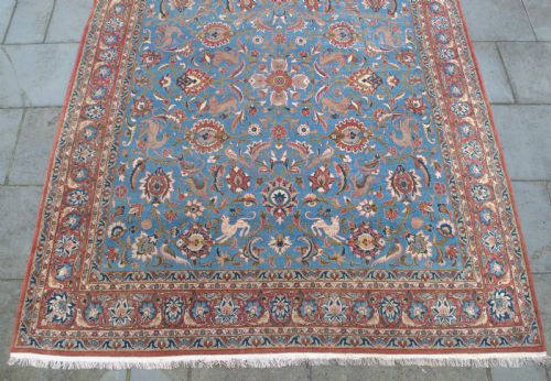 AN OLD VERAMIN CARPET 378X286 CM - ADDITIONAL PHOTO 1