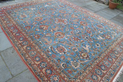 AN OLD VERAMIN CARPET 378X286 CM - ADDITIONAL PHOTO 5