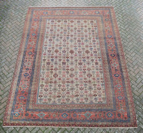 antique bakshaish carpet 409x306cm - CATEGORY: ANTIQUE RUGS - DATED 1880