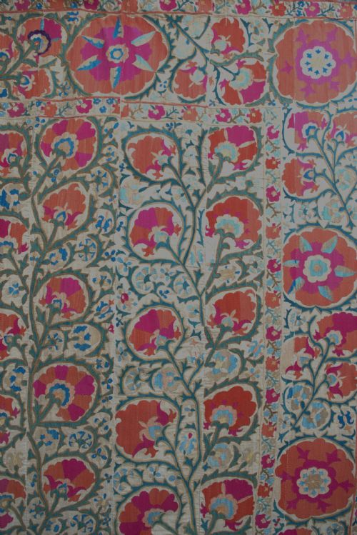 ANTIQUE BOKHARA SUZANI 230X158 CM - ADDITIONAL PHOTO 1