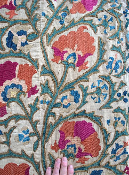ANTIQUE BOKHARA SUZANI 230X158 CM - ADDITIONAL PHOTO 3