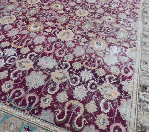 EARLY AGRA CARPET 408X348CM - ADDITIONAL PHOTO 1