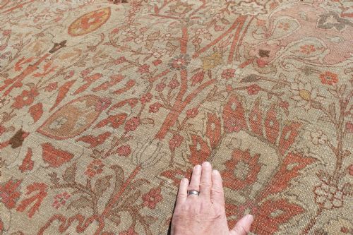 OVERSIZE TABRIZ CARPET 500X350 CM - ADDITIONAL PHOTO 4