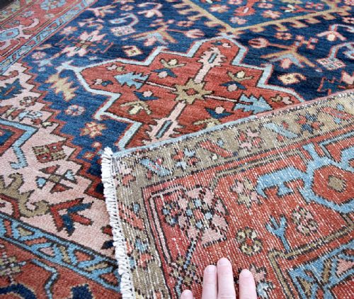 ANTIQUE KARAJA RUG 188X142CM - ADDITIONAL PHOTO 2