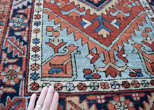 A HERIZ RUG 186X90CM - ADDITIONAL PHOTO 3