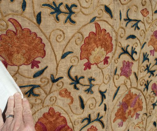 ANTIQUE BOKHARA SUZANI 180X123 CM - ADDITIONAL PHOTO 4