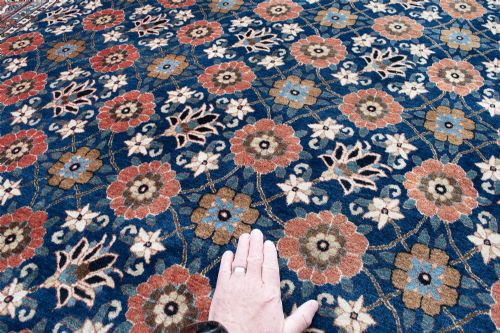 AN OLD VERAMIN CARPET 314X220 CM - ADDITIONAL PHOTO 4